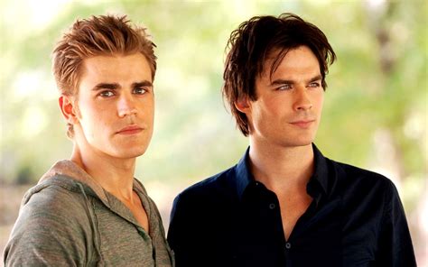 damon salvatore vampire diaries|damon und stefan.